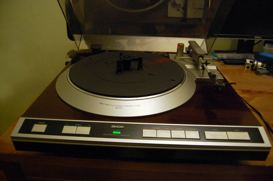 denon dp 61f turntable